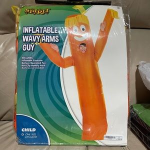 Wacky Wavy Inflatable Arm Flailing Tube Man Kids' Halloween Costume
